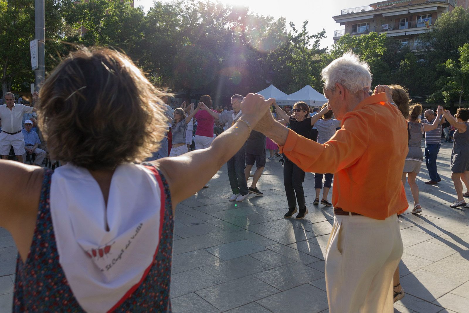 Flama del Canigó. FOTO: Paula Galván