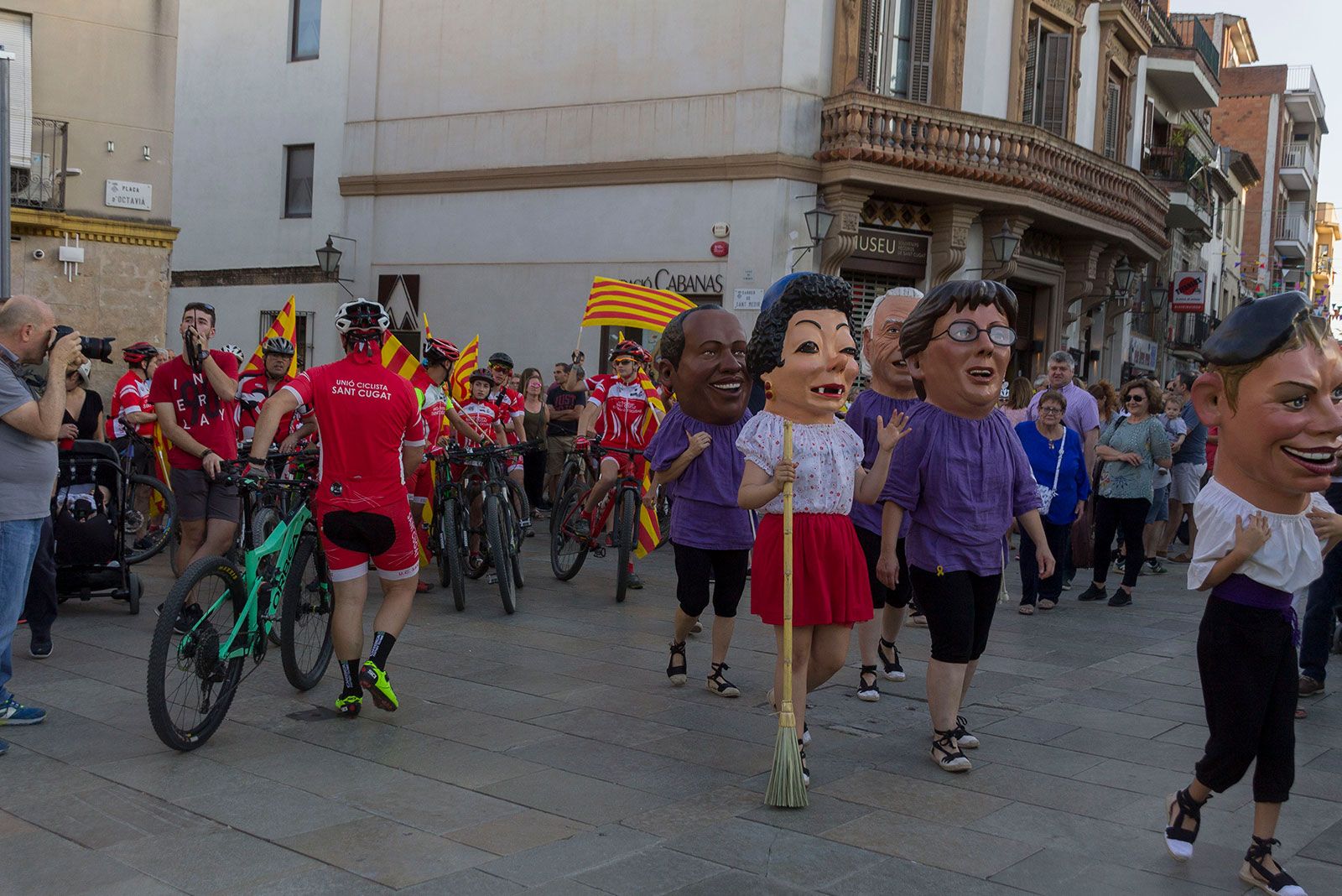 Flama del Canigó. FOTO: Paula Galván