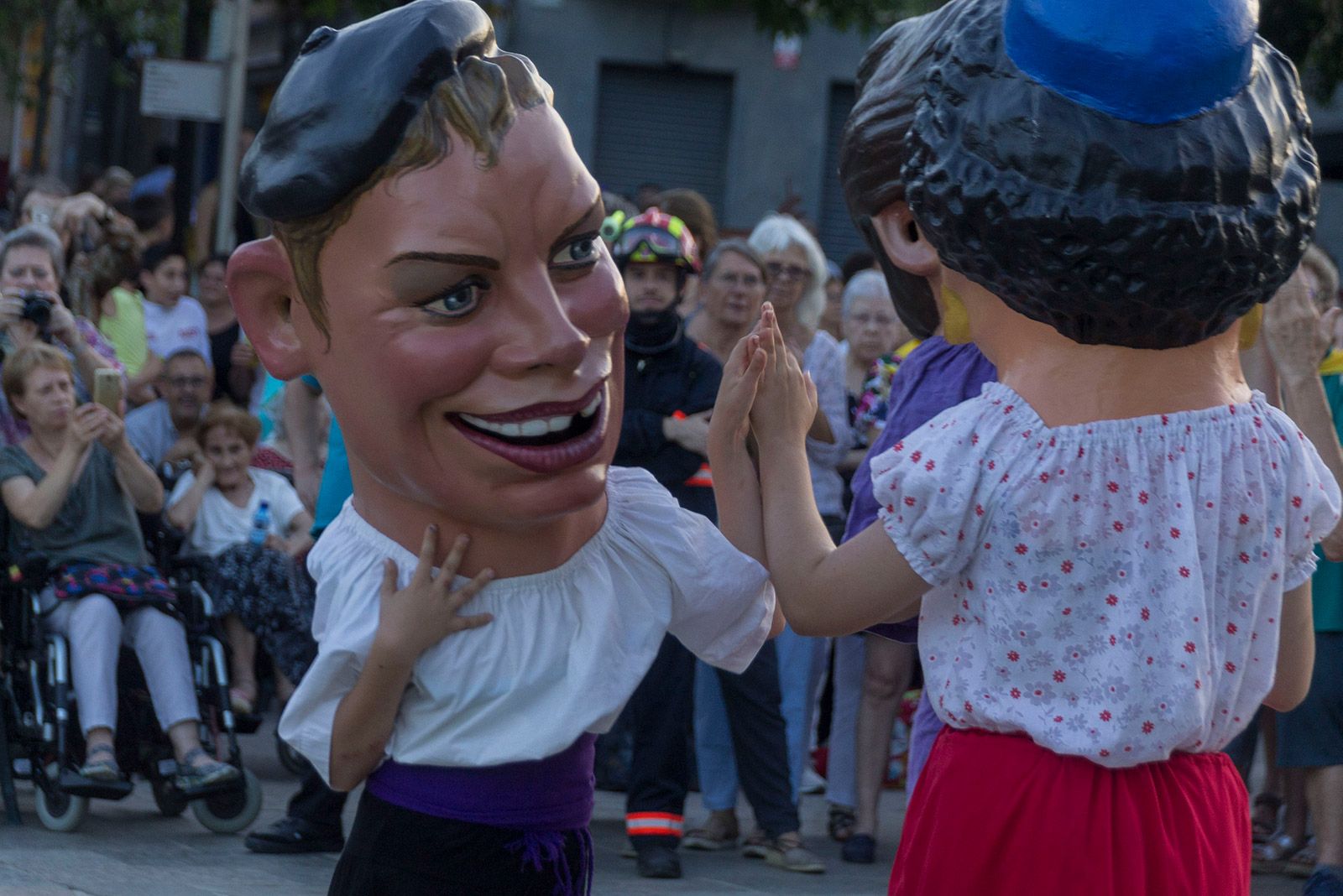 Flama del Canigó. FOTO: Paula Galván