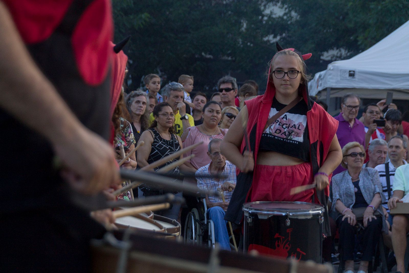 Flama del Canigó. FOTO: Paula Galván