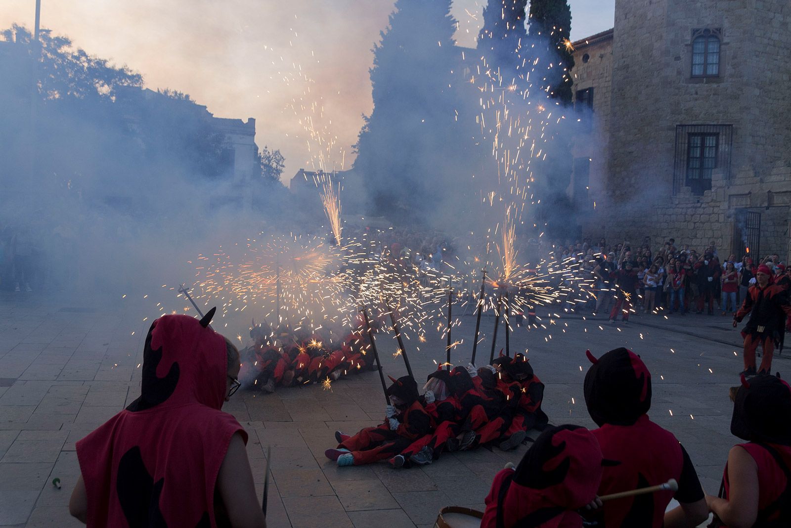 Flama del Canigó. FOTO: Paula Galván