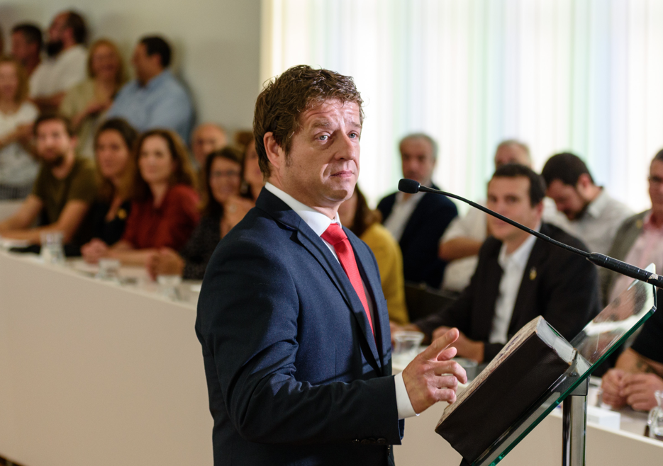 Pere Soler, primer secretari i portaveu del PSC a Sant Cugat FOTO: Miguel López Mallach