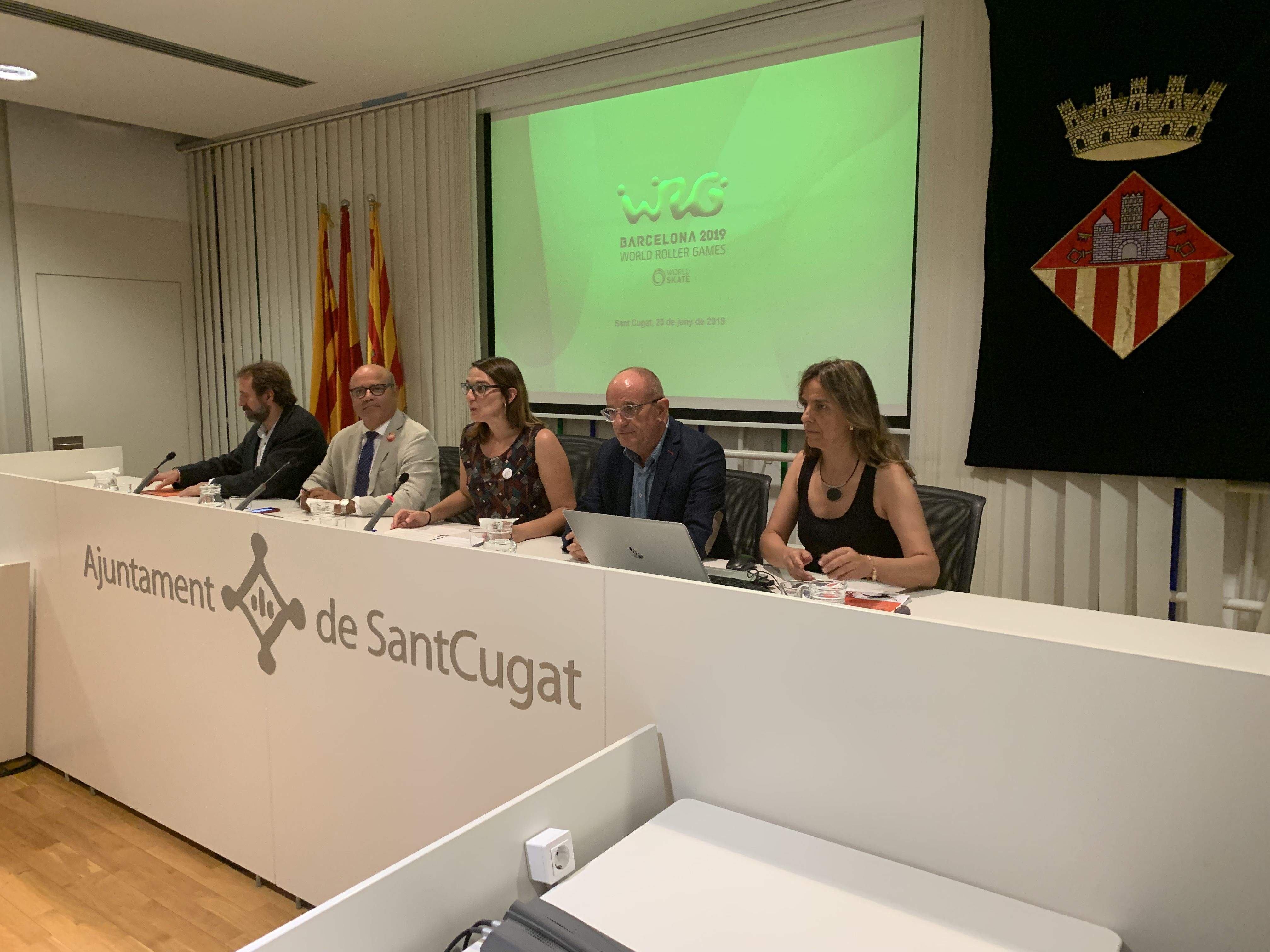 Ramon Basiana, Santi Siquier, Gemma Aristoy, Carmelo Paniagua i Maria Moltó. FOTO: Àlex López Puig