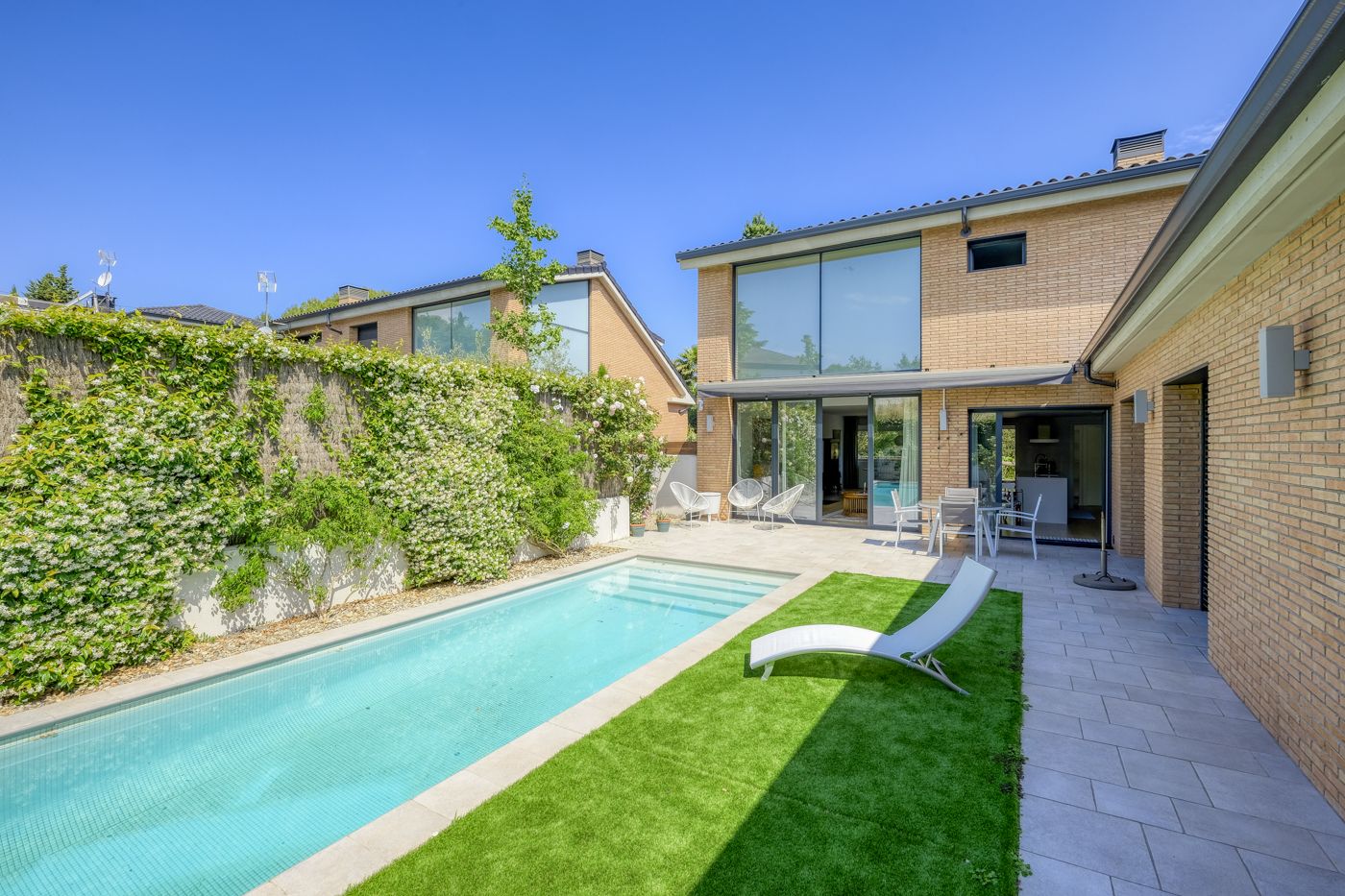 La casa compta amb piscina pròpia FOTO: Cedida