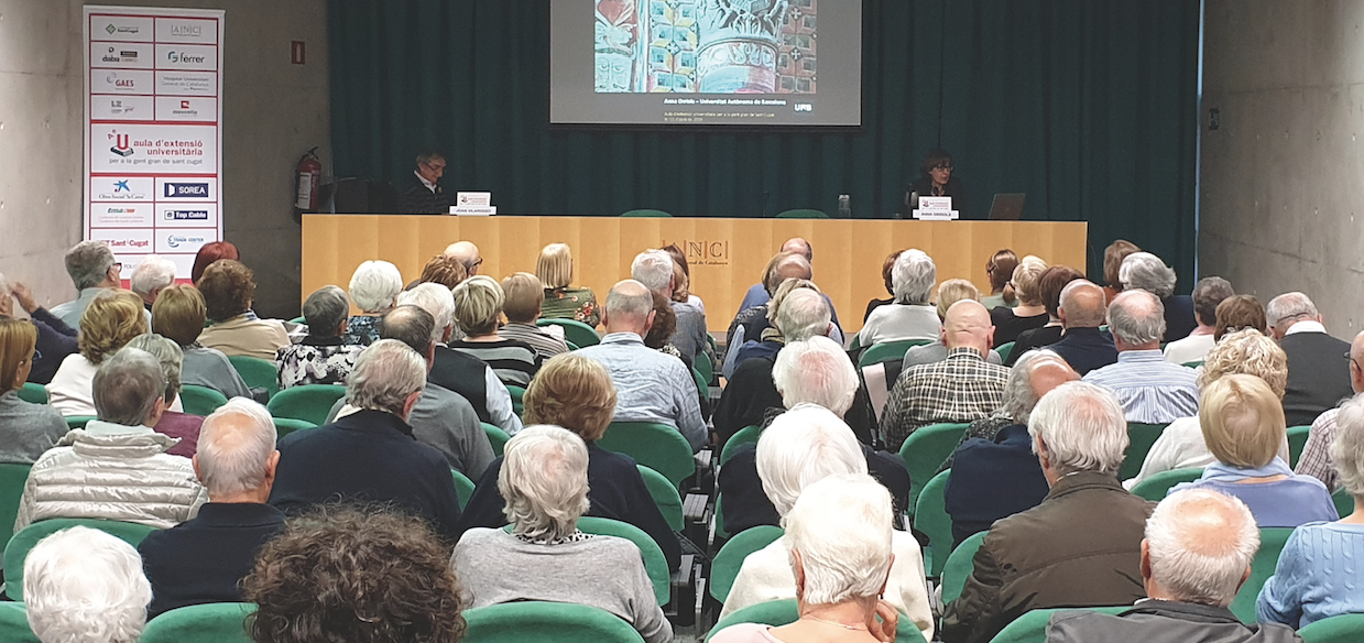 Aula d'Extenció Universitària per a la Gent Gran. FOTO: Cedida