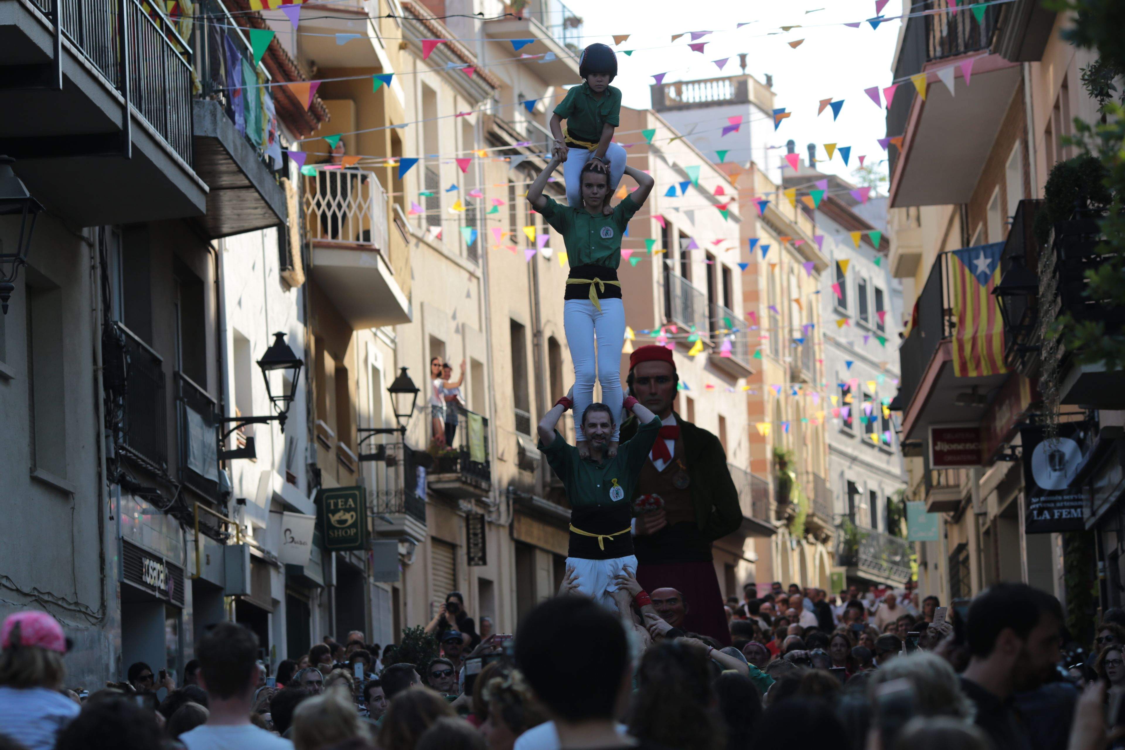 Seguici de Sant Pere d'una edició anterior de la Festa Major. FOTO: Artur Ribera