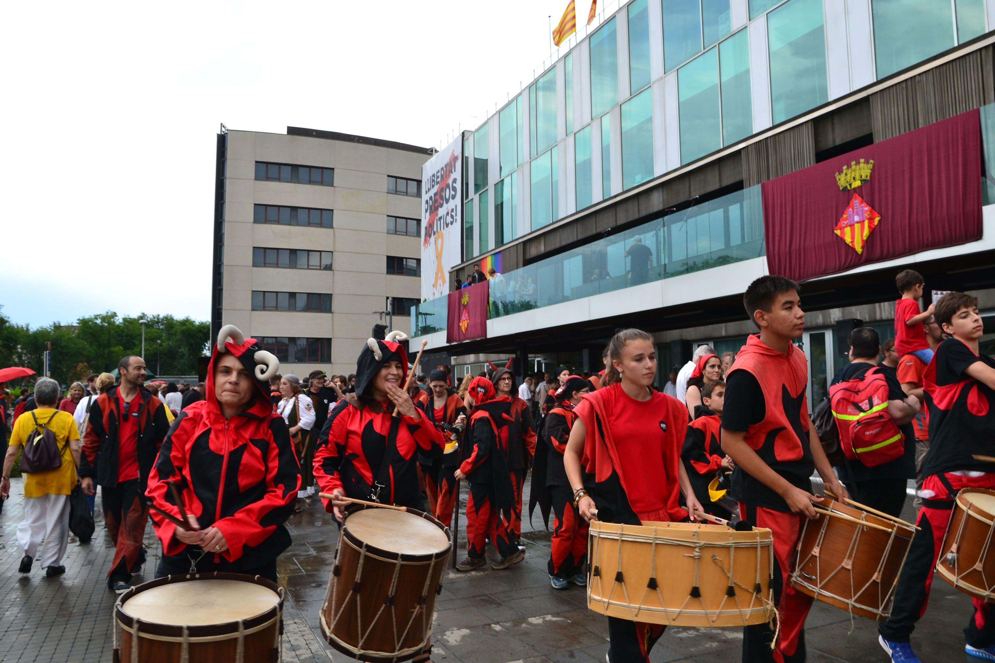 La Festa Major arrenca amb el pregó. FOTO: Bernat Millet