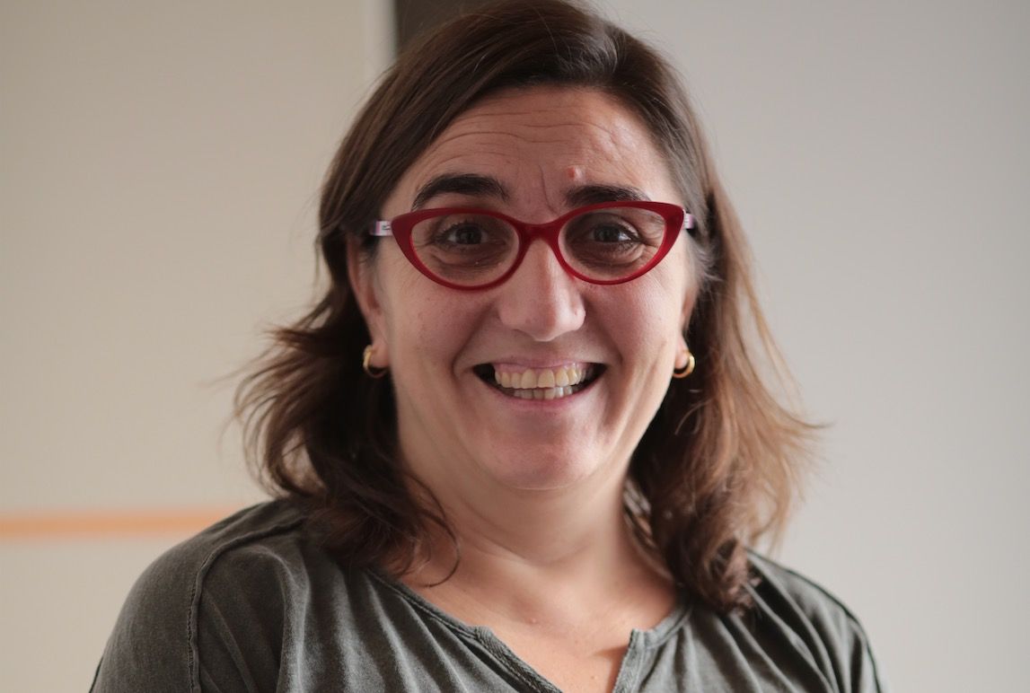 Eva Tataret és membre de la Coordinadora d'Entremesos de Cultura Popular i Tradicional Catalana de Sant Cugat. FOTO: Artur Ribera