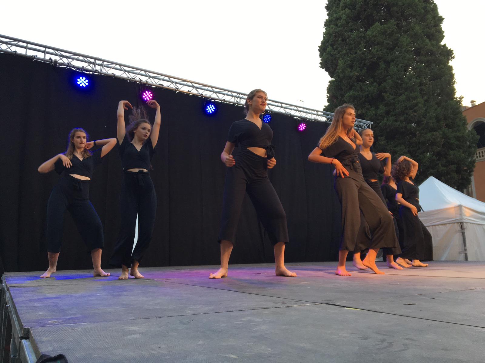 Hip-hop de Festa Major a l'espai de Dansa. FOTO: Paula Galván