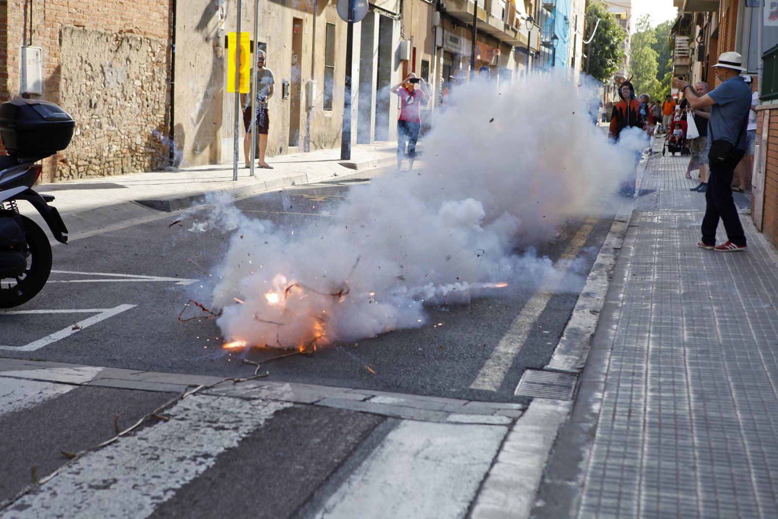 Seguici d'inici i pregó de Festa Major 2019. Foto: Bernat Millet.