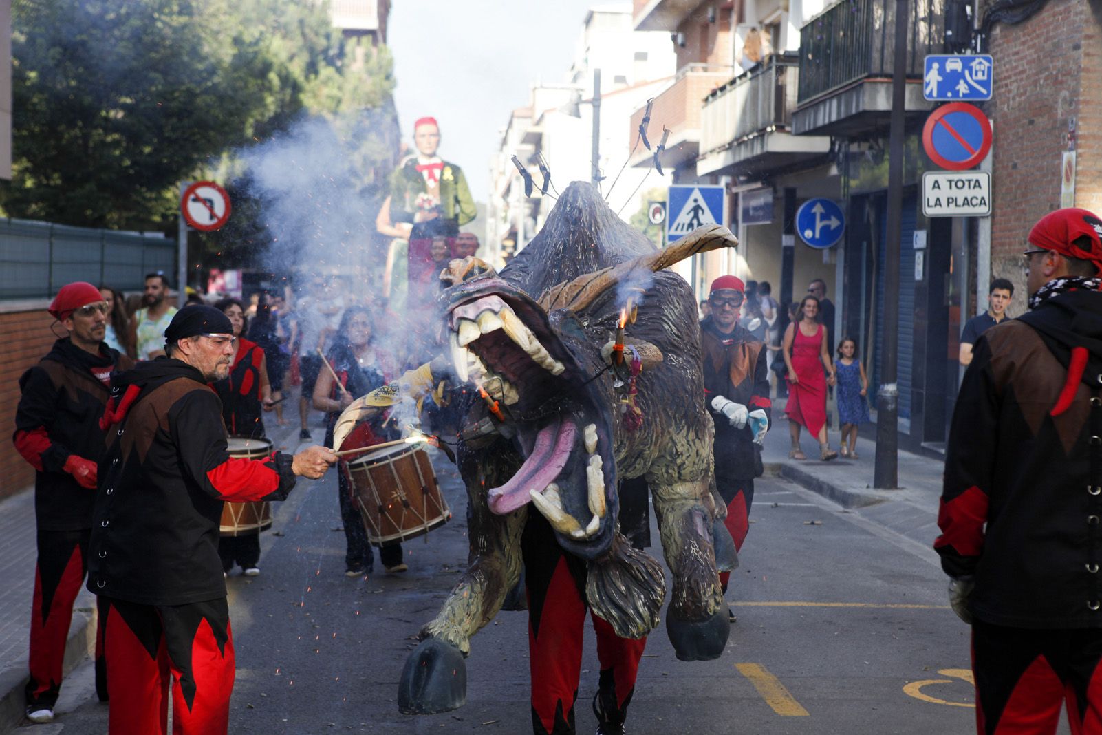 Seguici d'inici i pregó de Festa Major 2019. Foto: Bernat Millet.