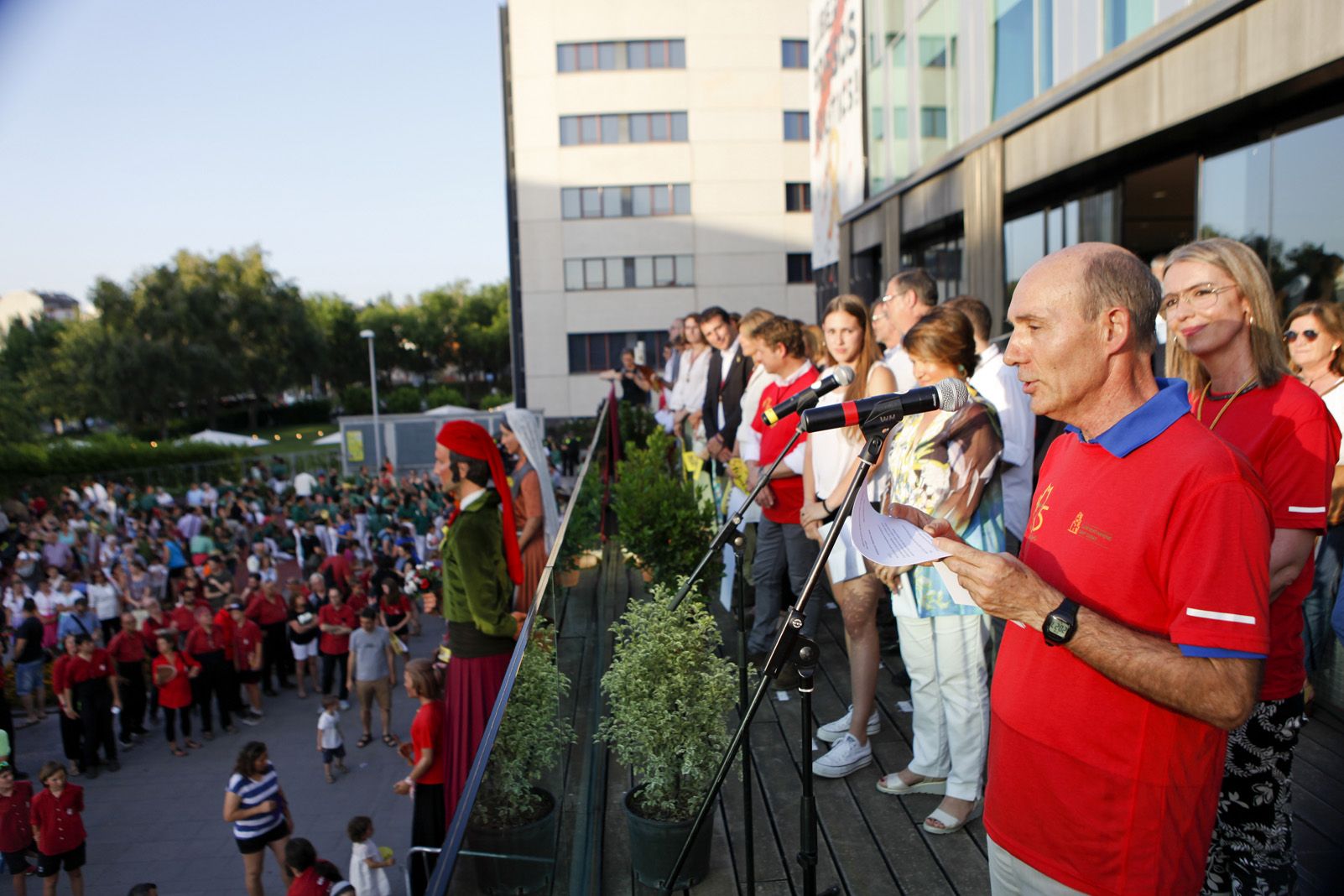 Seguici d'inici i pregó de Festa Major 2019. Foto: Bernat Millet.