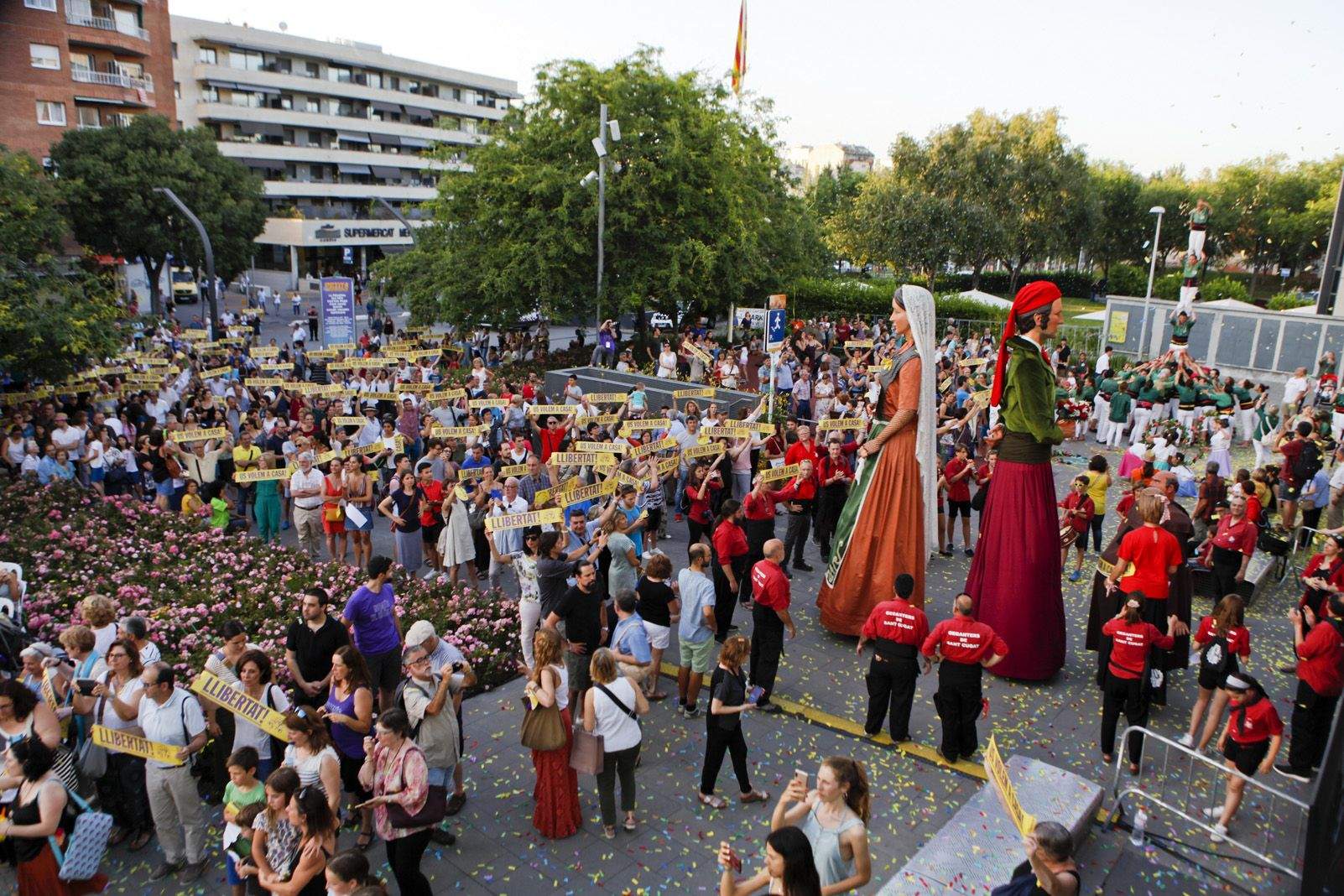 Seguici d'inici i pregó de Festa Major 2019. Foto: Bernat Millet.