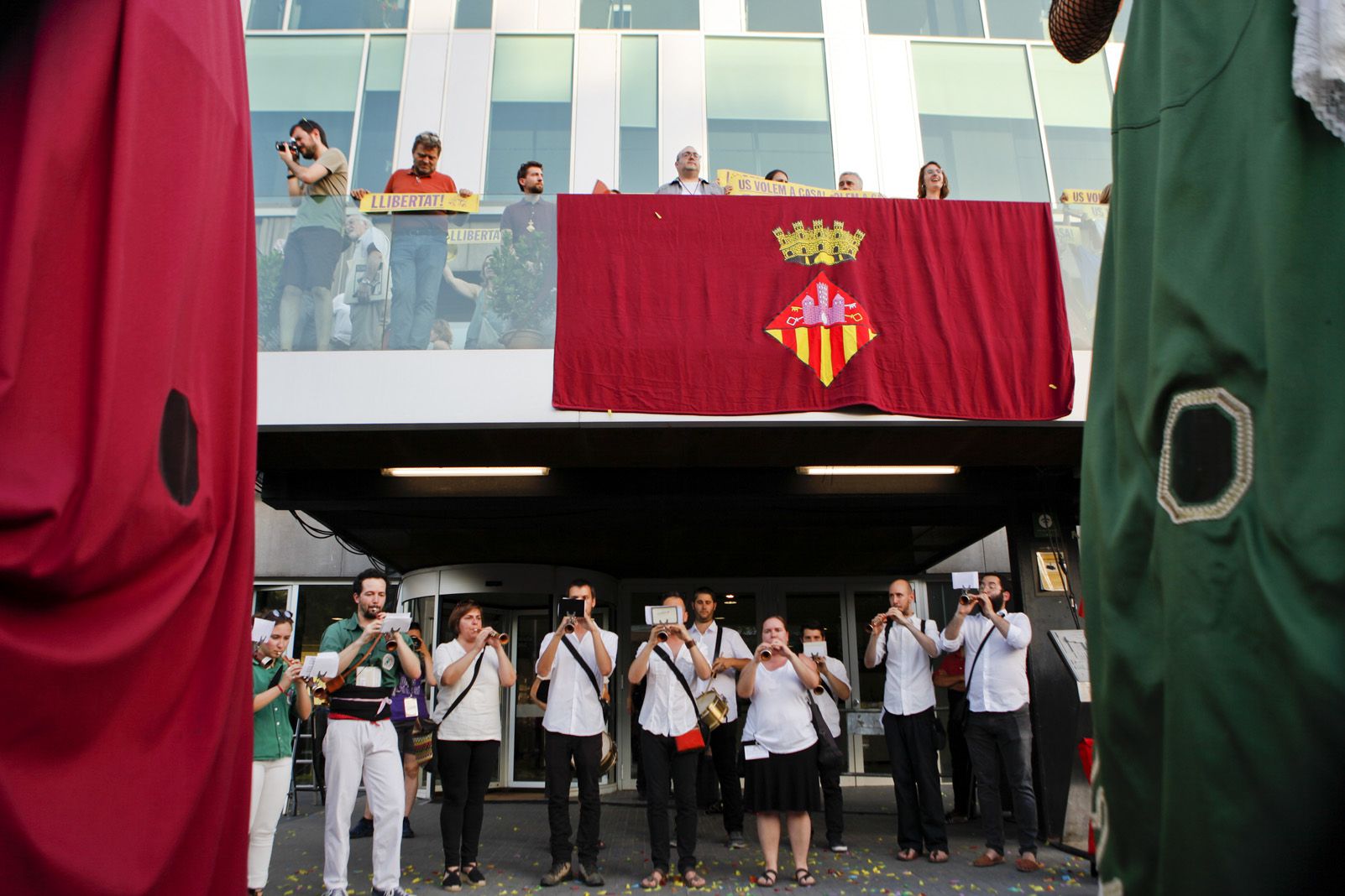 Seguici d'inici i pregó de Festa Major 2019. Foto: Bernat Millet.