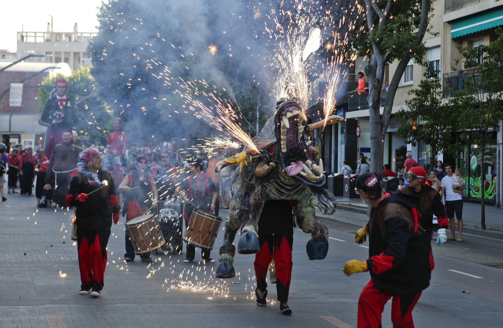 Seguici d'inici i pregó de Festa Major 2019. Foto: Bernat Millet.