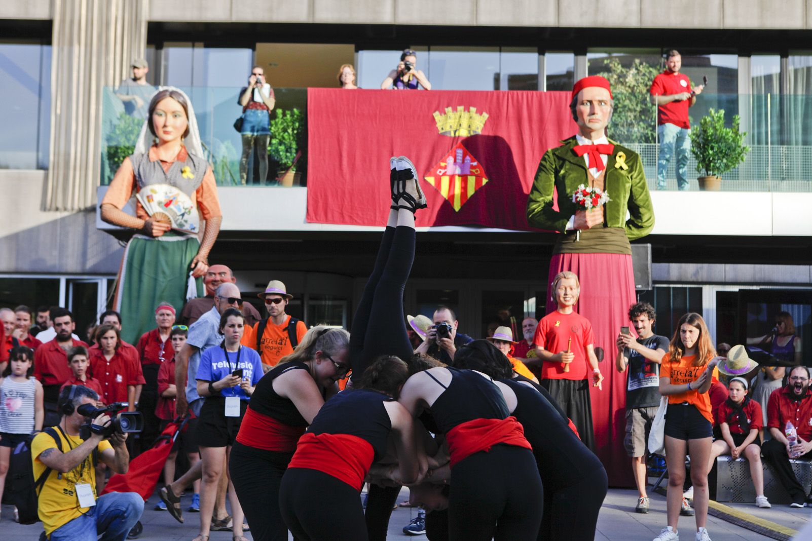 Seguici d'inici i pregó de Festa Major 2019. Foto: Bernat Millet.