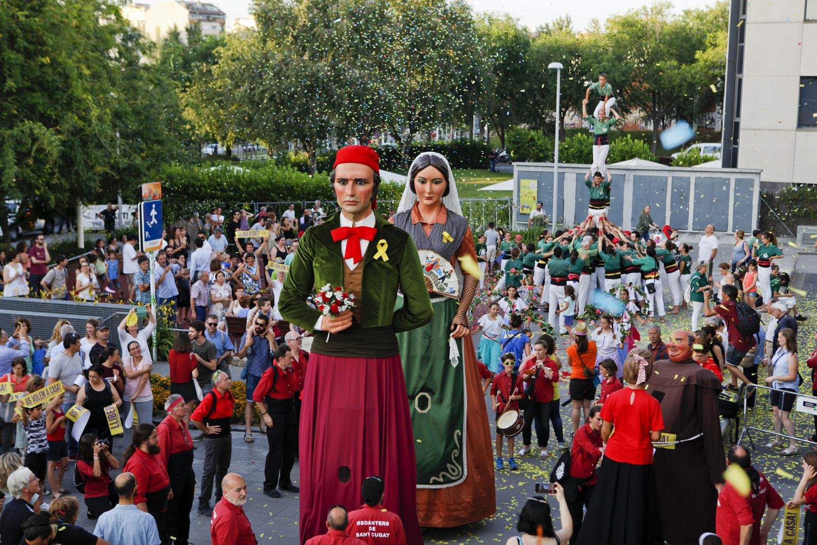Seguici d'inici i pregó de Festa Major 2019. Foto: Bernat Millet.