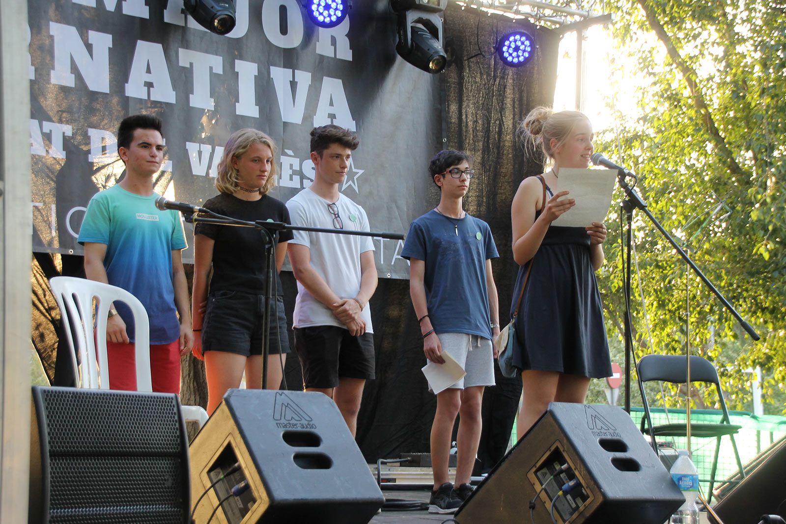 Comença la FMA amb Fridays For Future com a pregoners. FOTO: Paula Galván