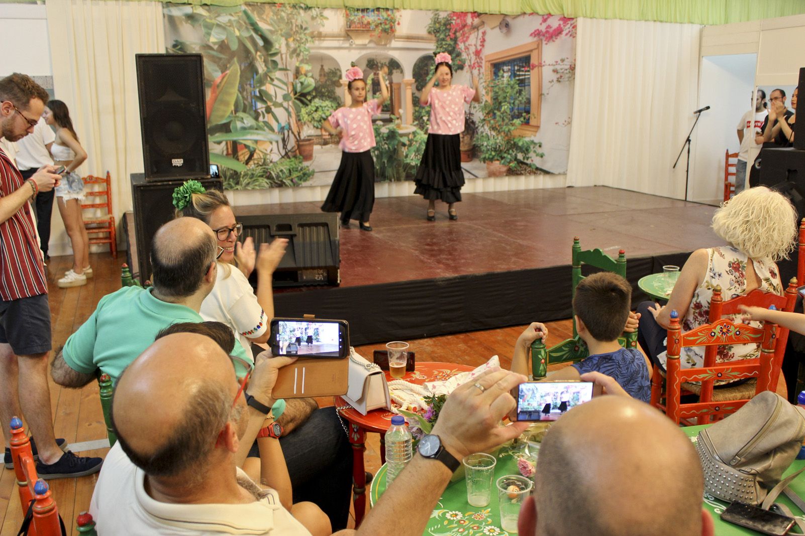 Inauguració de la caseta del CPA a la Festa Major de 2019. Foto: Alex Gomez