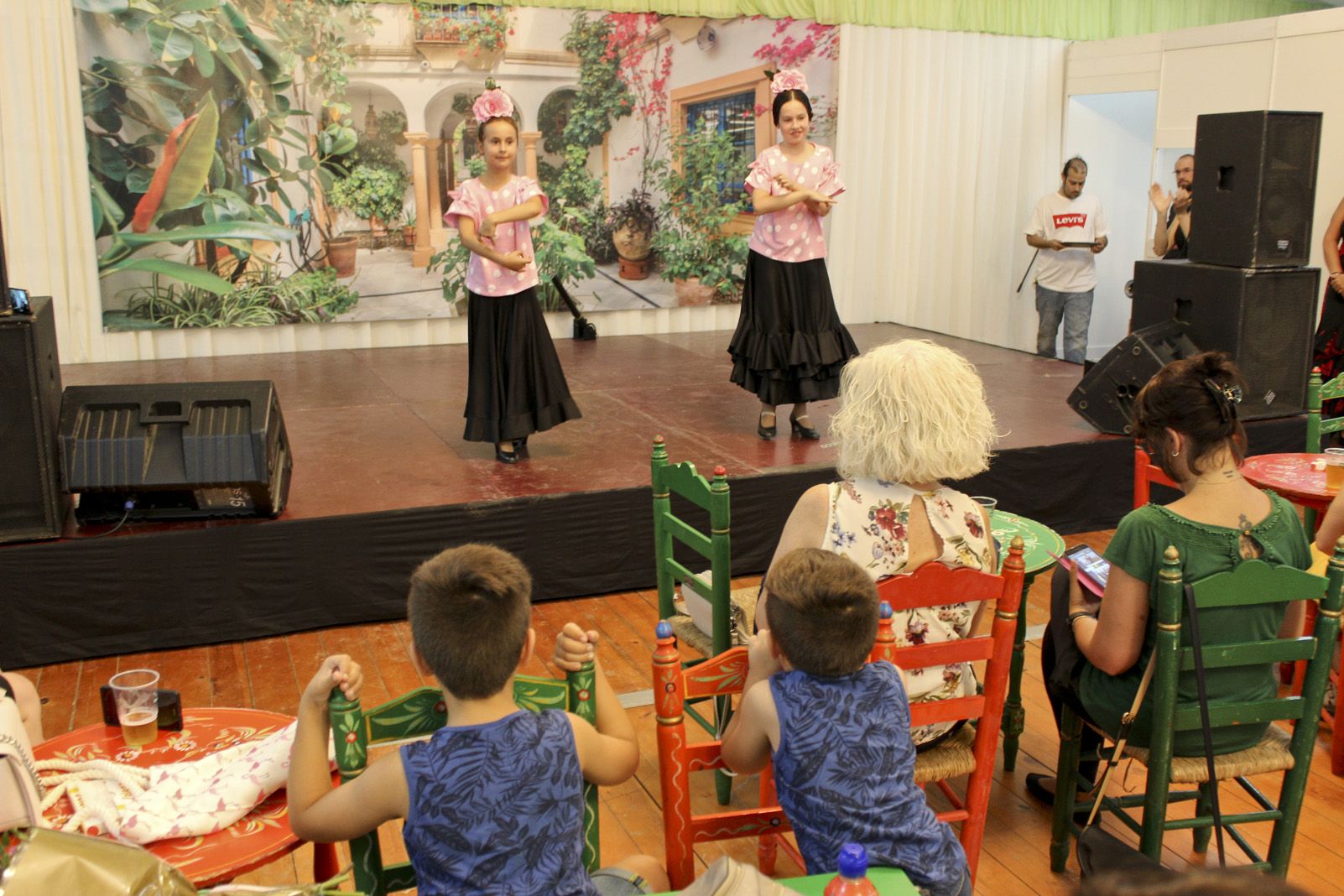 Inauguració de la caseta del CPA a la Festa Major de 2019. Foto: Alex Gomez