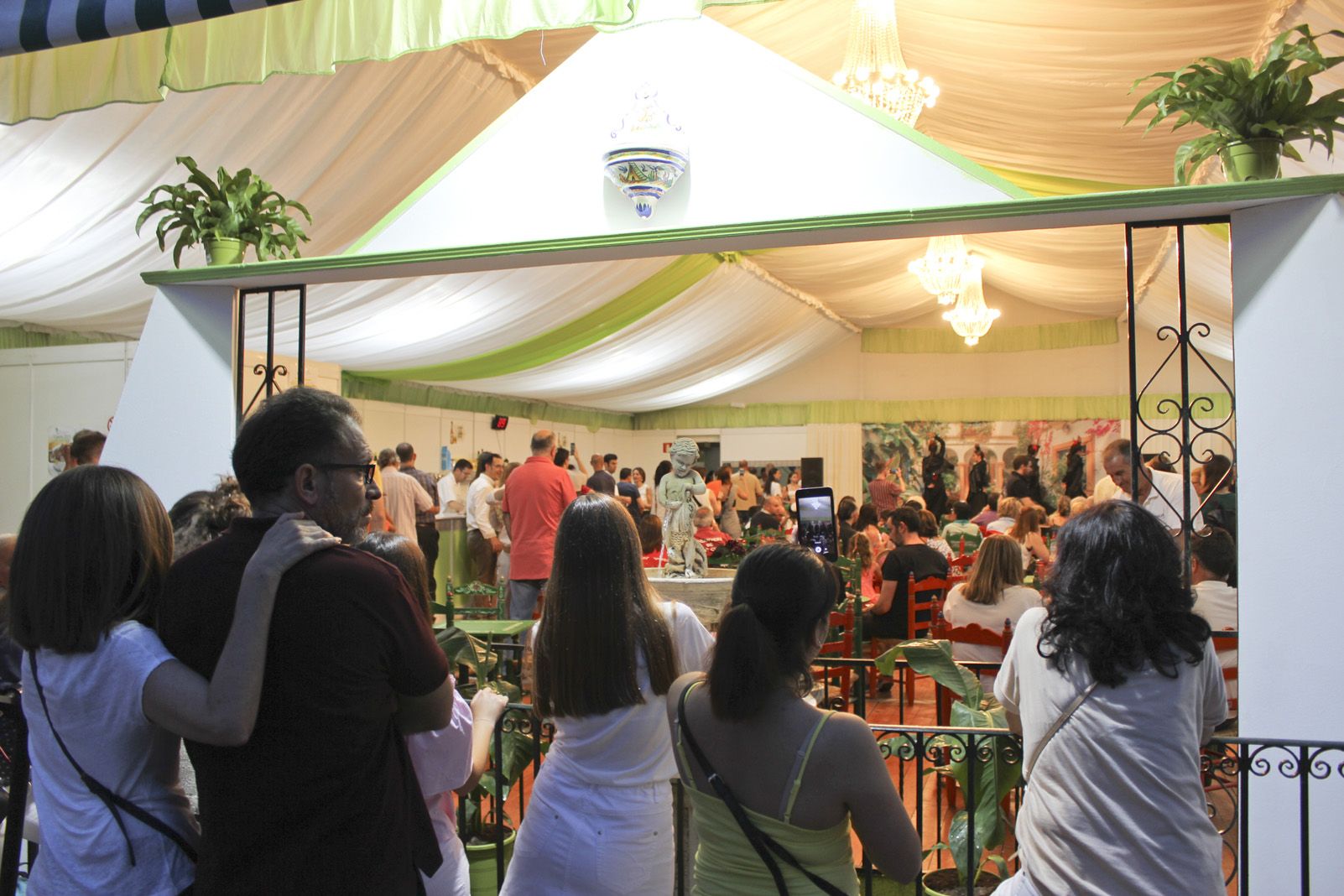 Inauguració de la caseta del CPA a la Festa Major de 2019. Foto: Alex Gomez