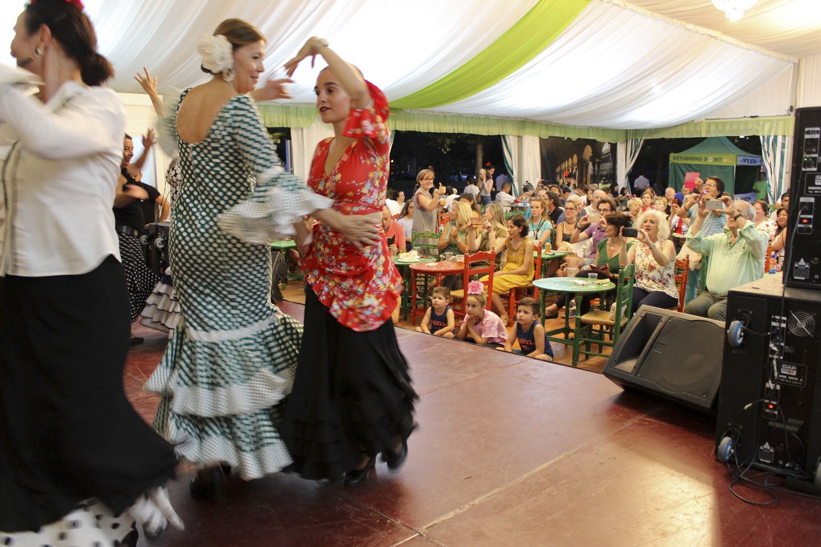 Inauguració de la caseta del CPA a la Festa Major de 2019. Foto: Alex Gomez