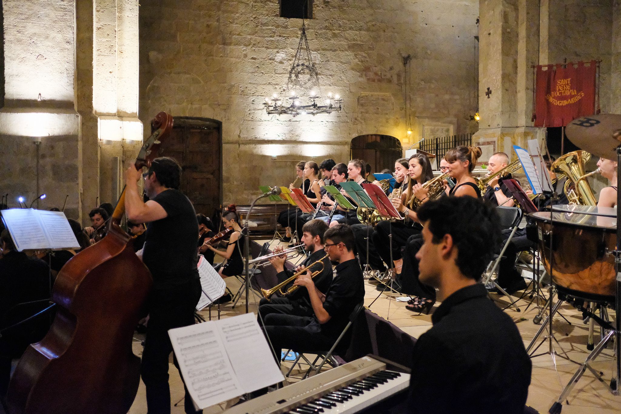 Concert de l'Orquestra Simfònica Fusió Sant Cugat. Foto: Alex Gomez