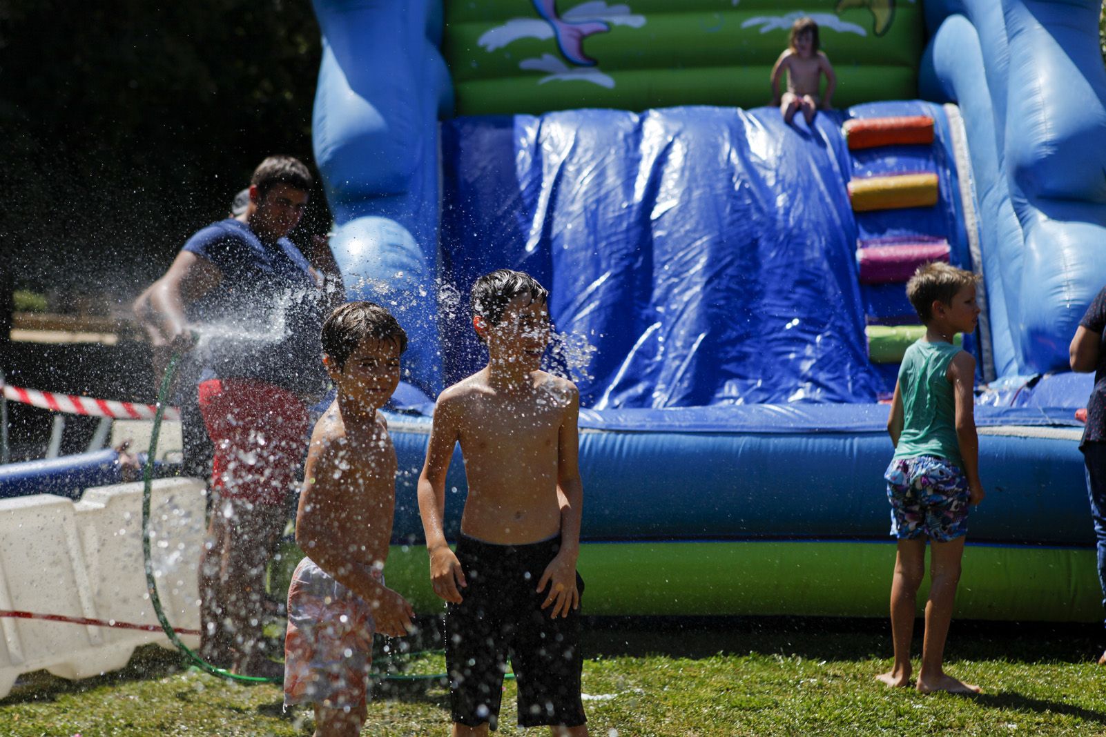 Festa de l'aigua. Foto: Bernat Millet.