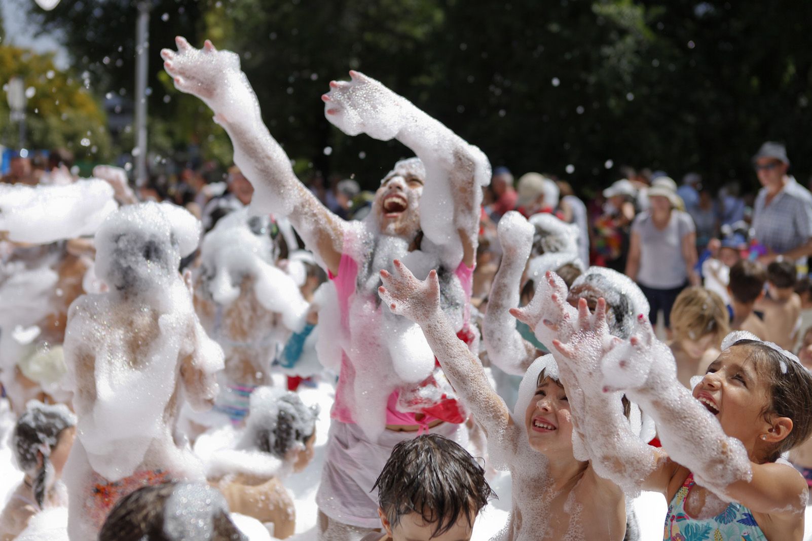 Festa de l'aigua. Foto: Bernat Millet.