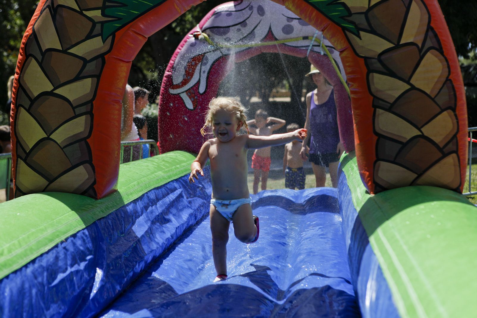 Festa de l'aigua. Foto: Bernat Millet.