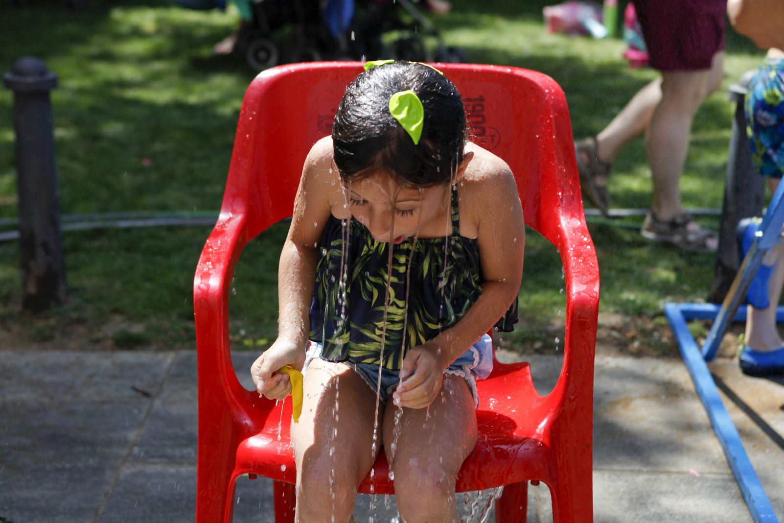 Festa de l'aigua. Foto: Bernat Millet.