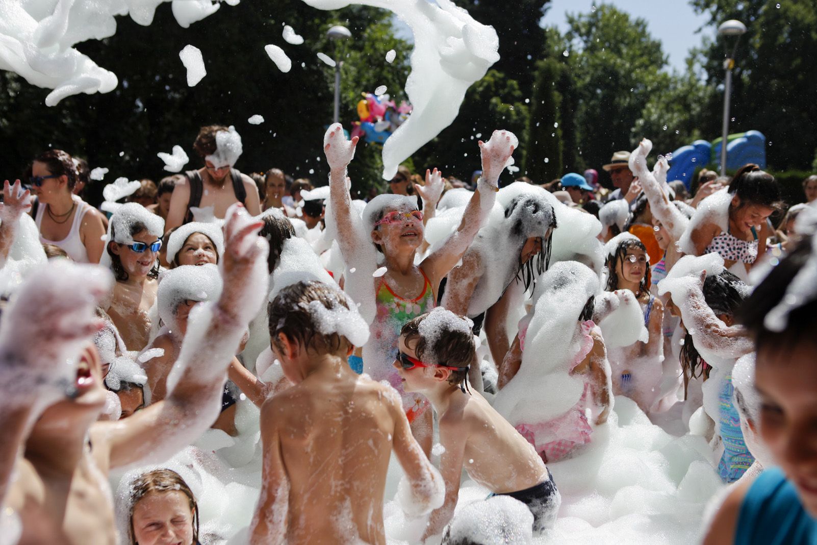 Festa de l'aigua. Foto: Bernat Millet.