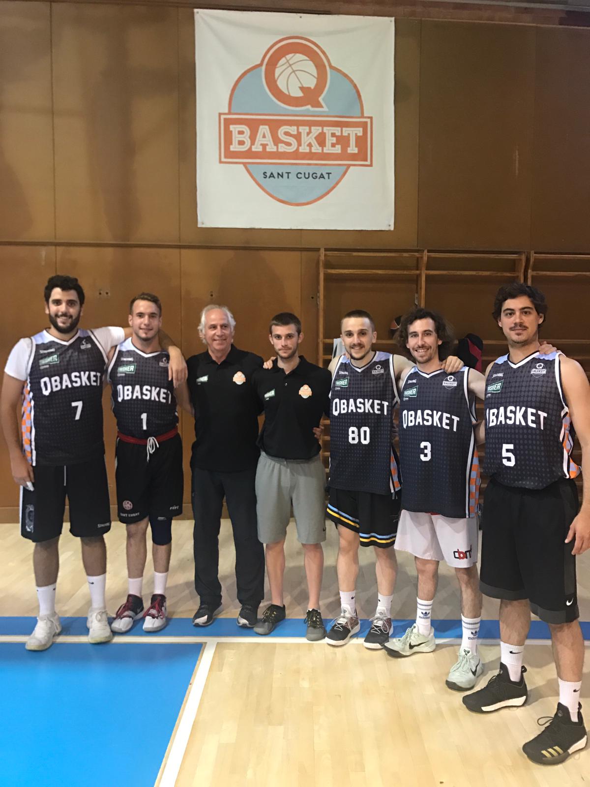 Les noves incorporacions del Qbasket Sant Cugat. FOTO: Qbasket Sant Cugat