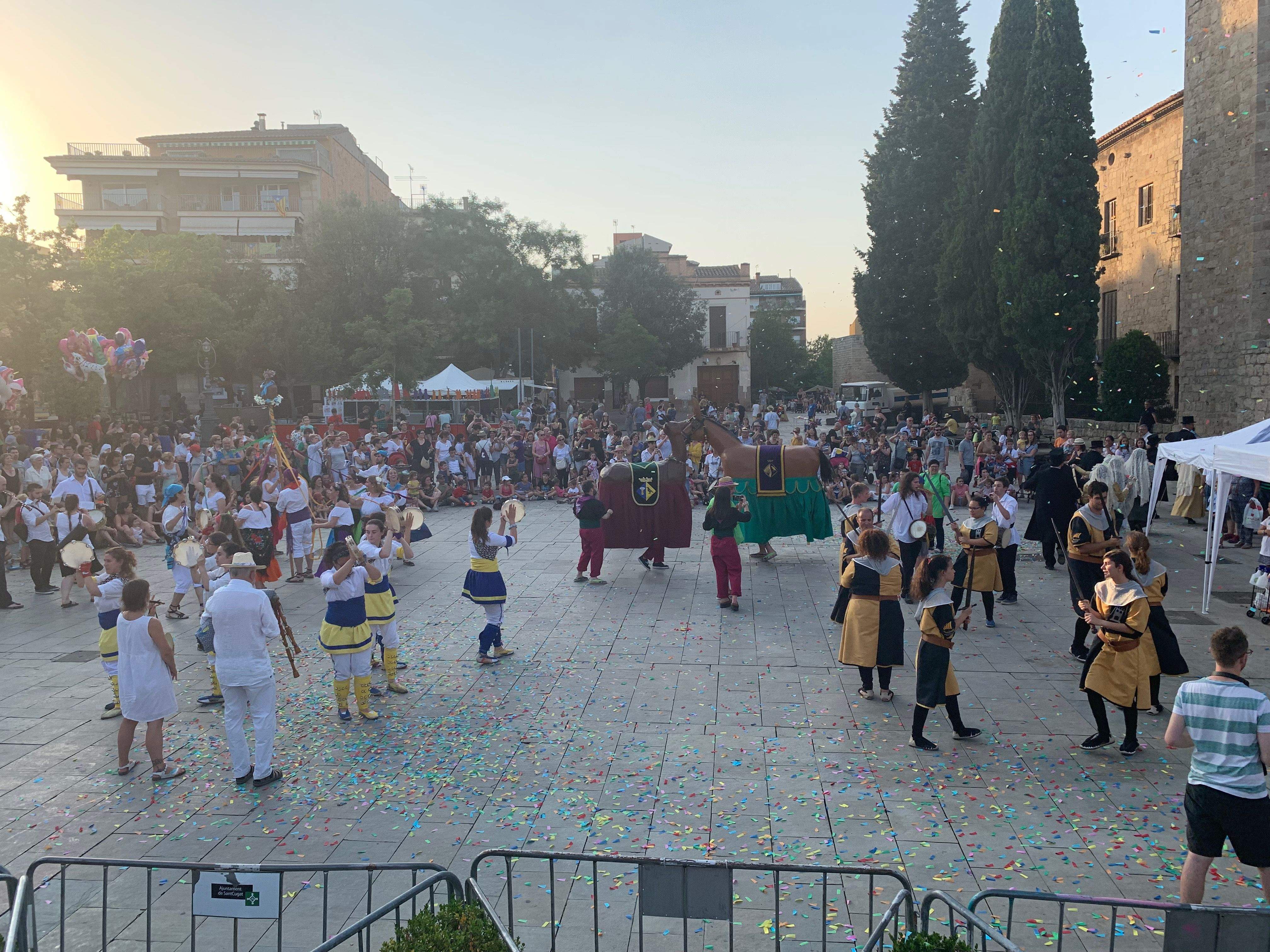 Trobada de Balls i Entremesos de Festa Major. FOTO: TOT Sant Cugat
