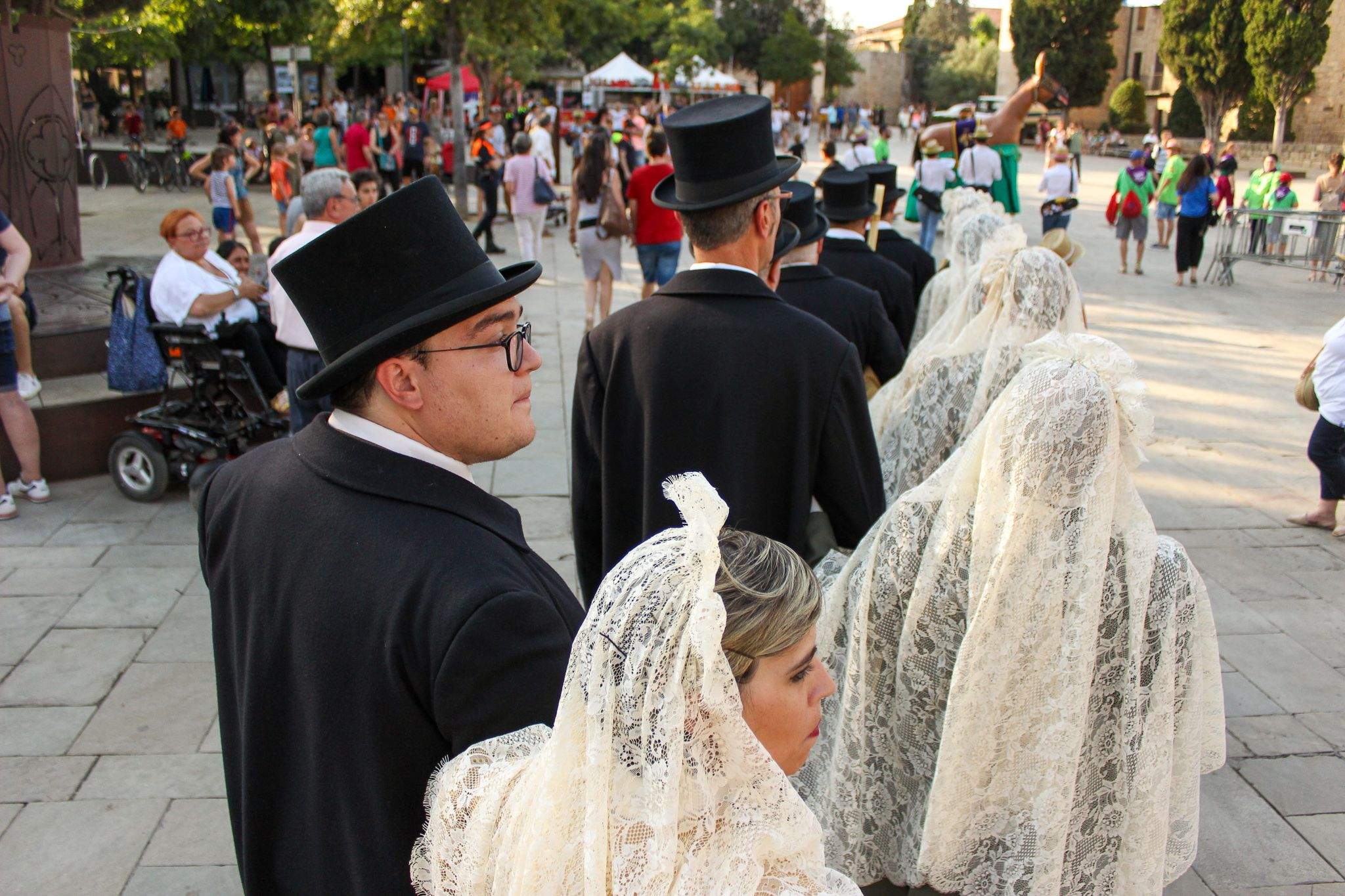 Balls i Entremesos d'arreu de Catalunya a la plaça d'Octavià. Foto: Alex Gómez