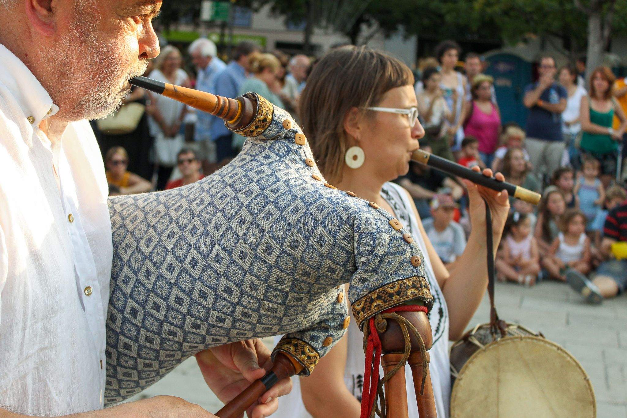 Balls i Entremesos d'arreu de Catalunya a la plaça d'Octavià. Foto: Alex Gómez
