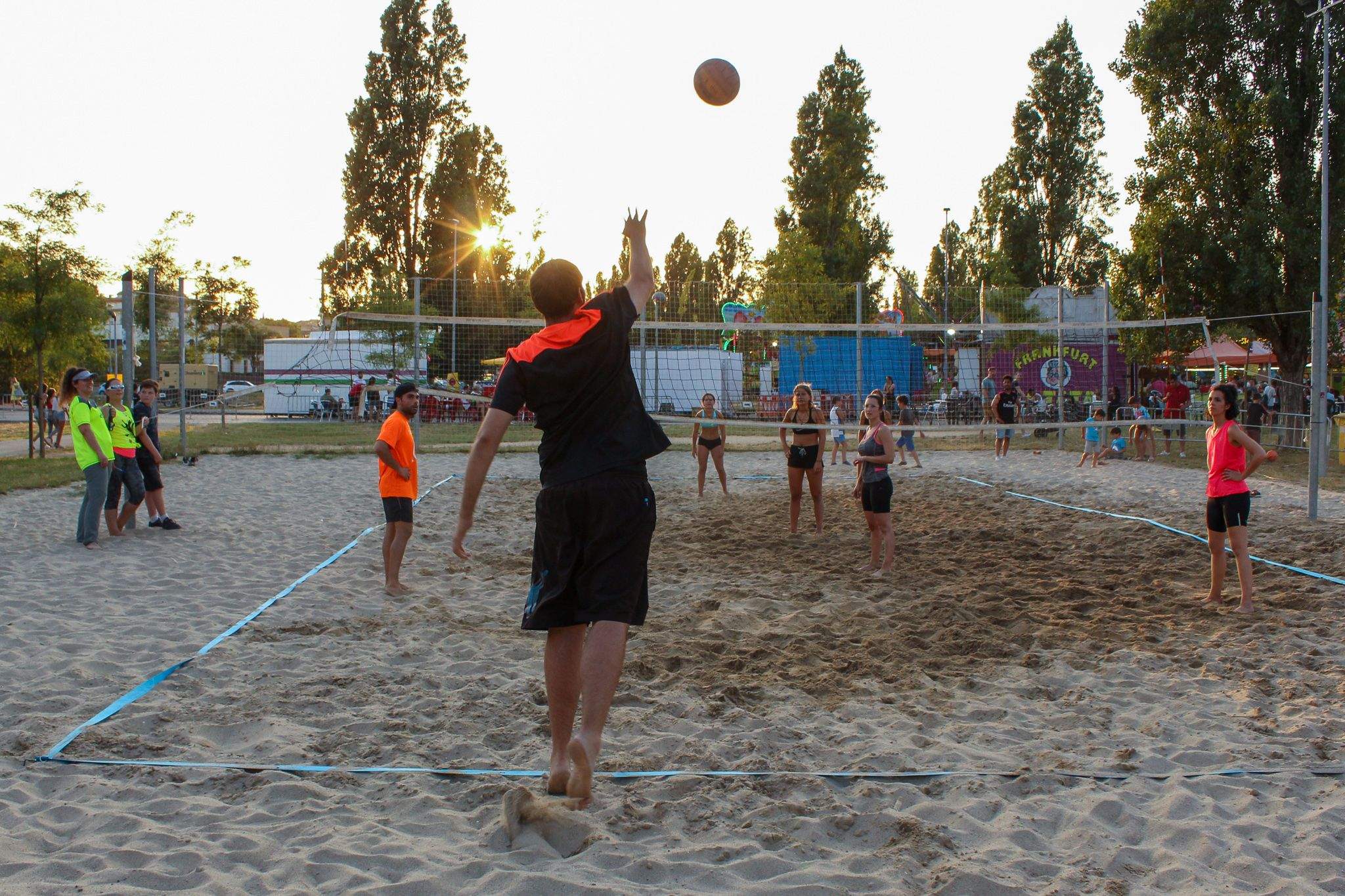Torneig Voleibol Platja. Foto: Alex Gómez