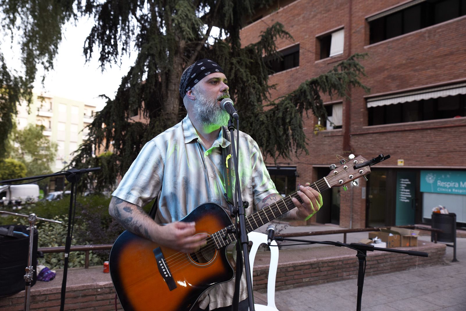 El barri de les arts, concerts en petit format. Foto: Bernat Millet.