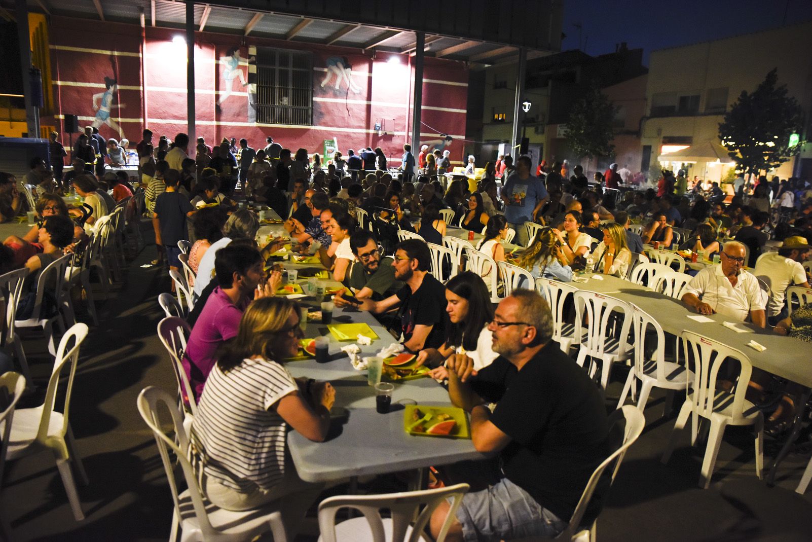 Botifarrada popular CMSC. Foto: Bernat Millet.