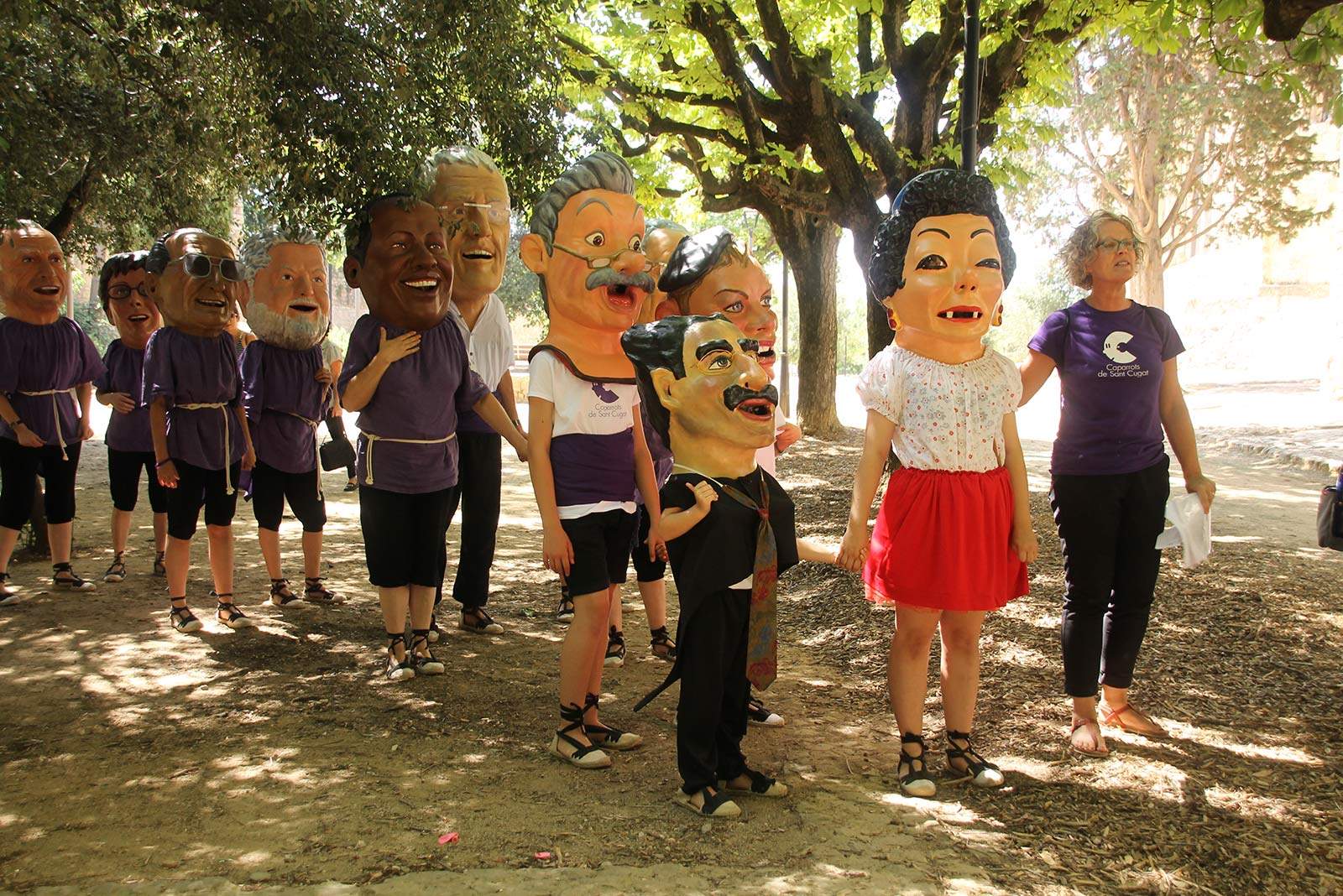 Ball de Caparrots i Capgrossos per Festa Major 2019. FOTO: Paula Galván