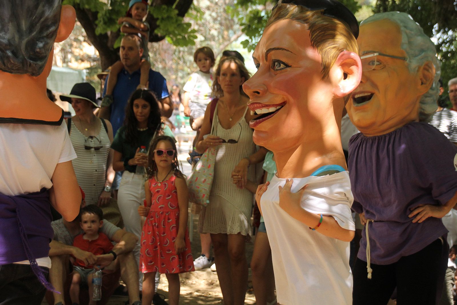 Ball de Caparrots i Capgrossos per Festa Major 2019. FOTO: Paula Galván