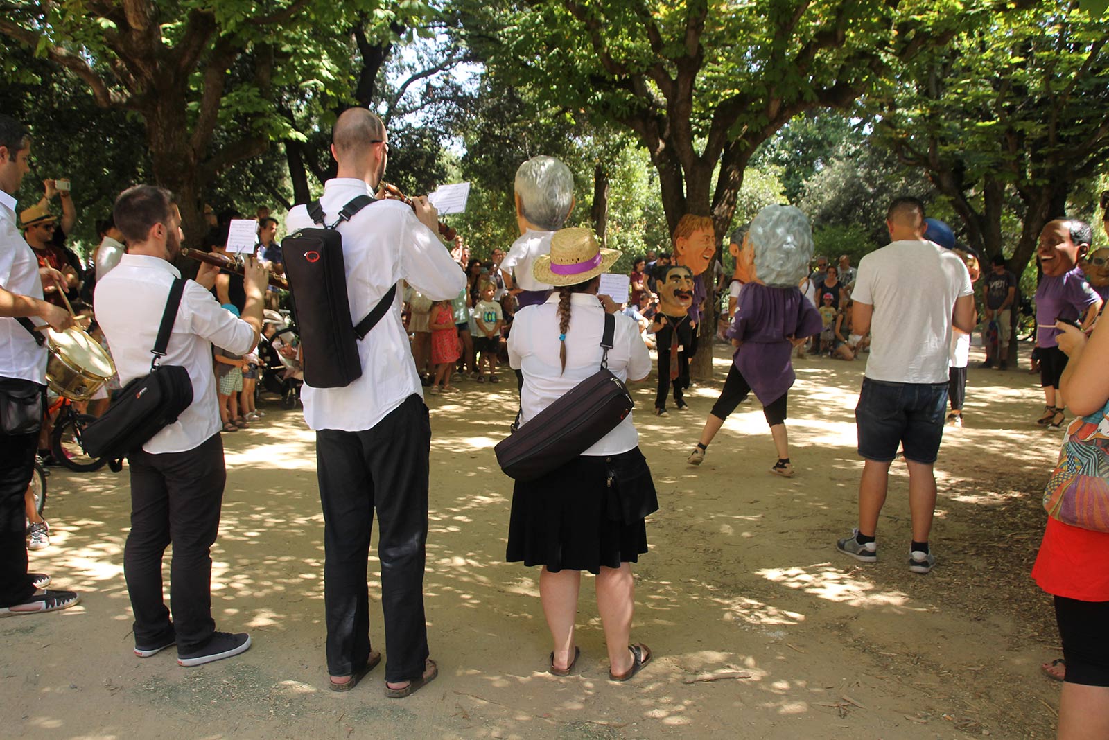 Ball de Caparrots i Capgrossos per Festa Major 2019. FOTO: Paula Galván