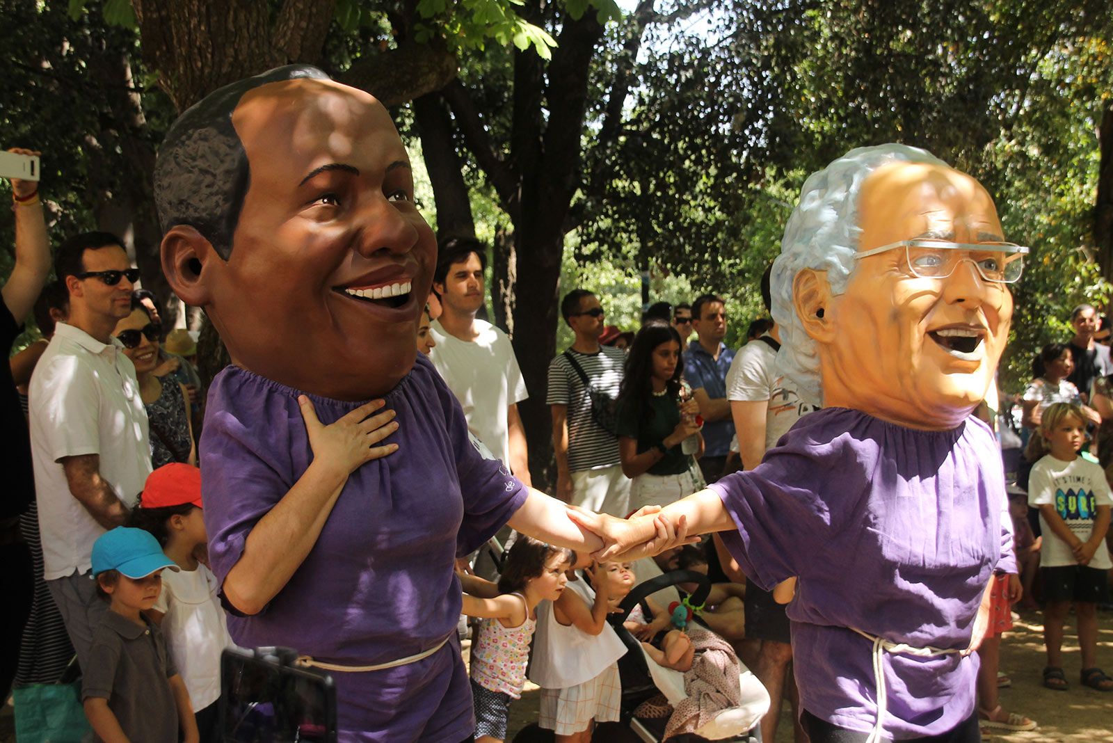 Ball de Caparrots i Capgrossos per Festa Major 2019. FOTO: Paula Galván