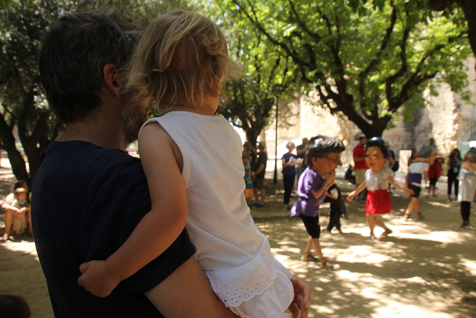 Ball de Caparrots i Capgrossos per Festa Major 2019. FOTO: Paula Galván