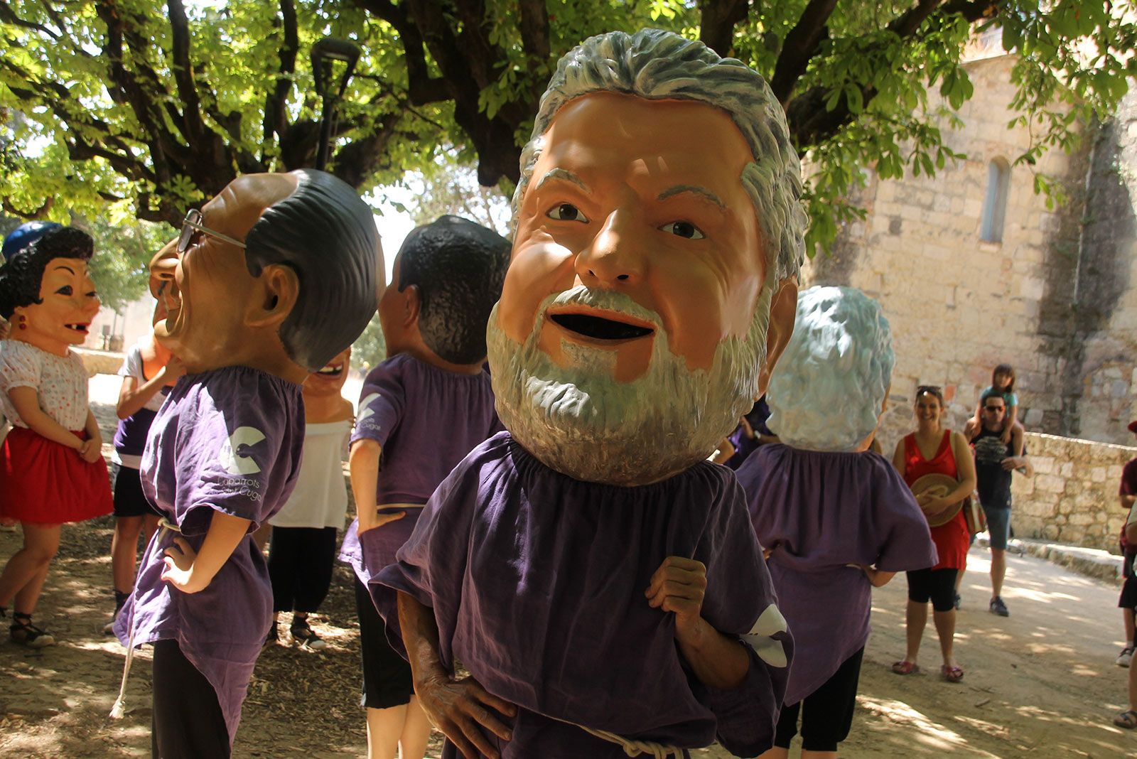 Ball de Caparrots i Capgrossos per Festa Major 2019. FOTO: Paula Galván