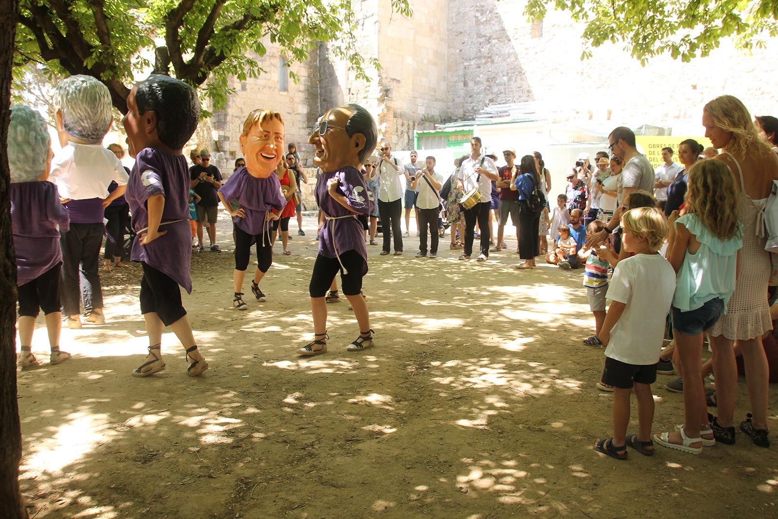 Ball de Caparrots i Capgrossos per Festa Major 2019. FOTO: Paula Galván
