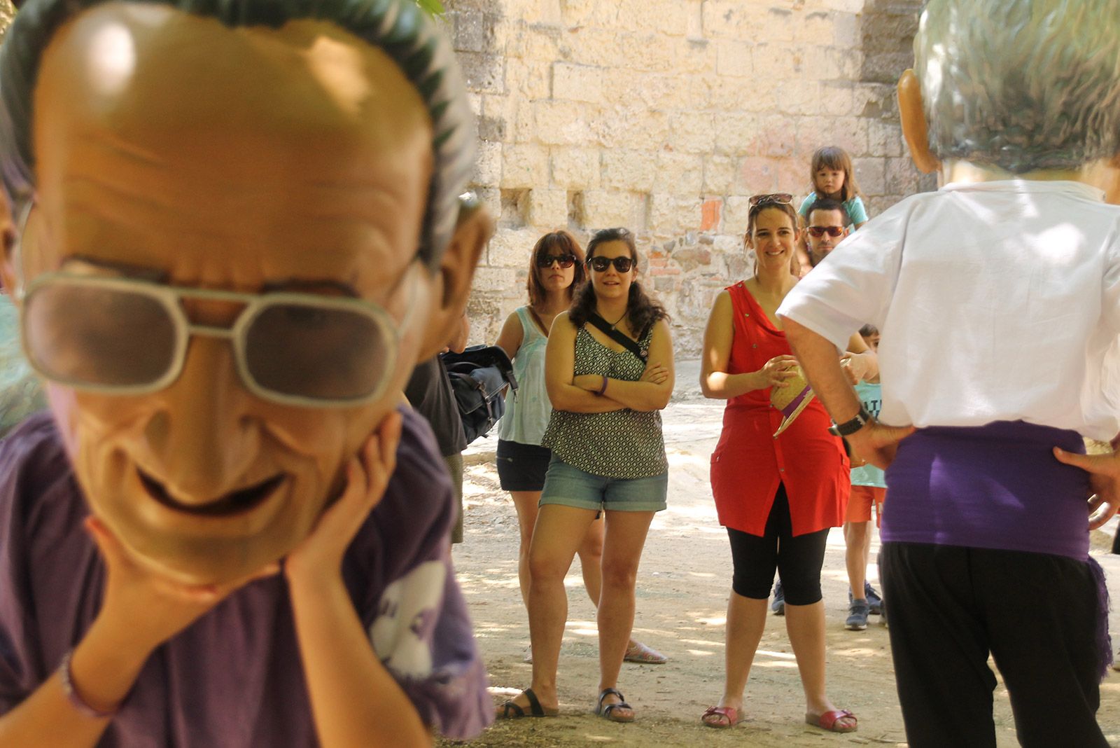 Ball de Caparrots i Capgrossos per Festa Major 2019. FOTO: Paula Galván