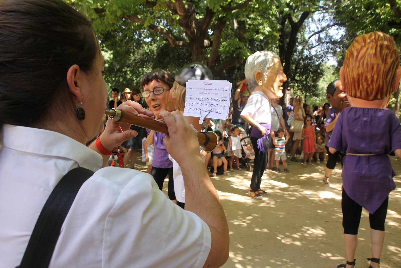 Ball de Caparrots i Capgrossos per Festa Major 2019. FOTO: Paula Galván