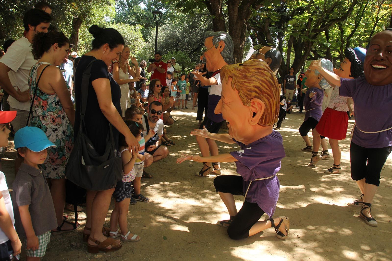 Ball de Caparrots i Capgrossos per Festa Major 2019. FOTO: Paula Galván