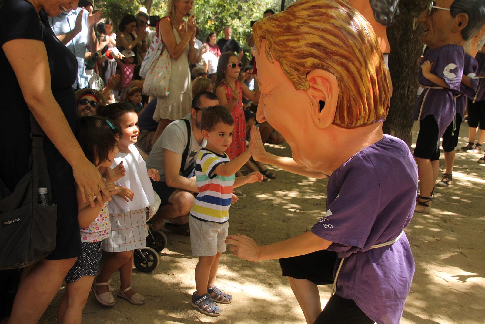 Ball de Caparrots i Capgrossos per Festa Major 2019. FOTO: Paula Galván